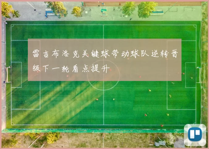 雷吉布洛克关键球带动球队逆转晋级下一轮看点提升